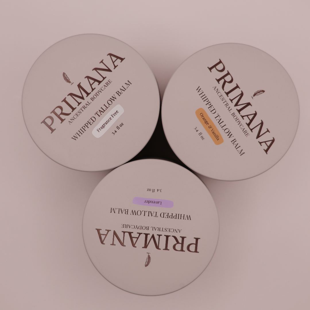 Primana Whipped Tallow Balm Trio