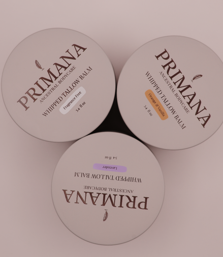 Primana Whipped Tallow Balm Trio