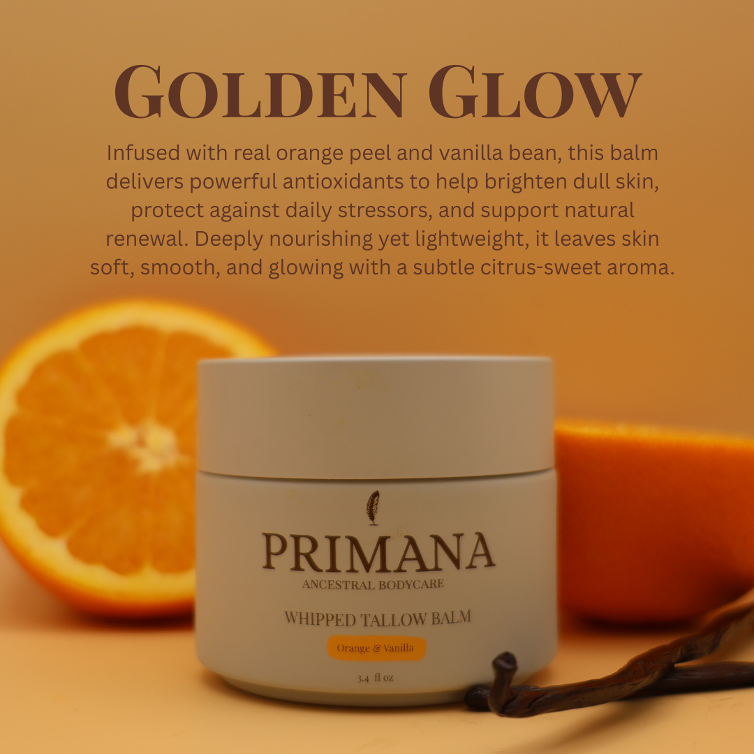 Whipped Tallow Balm - Orange & Vanilla