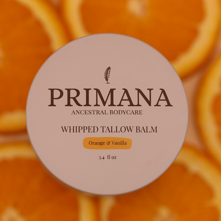 Whipped Tallow Balm - Orange & Vanilla