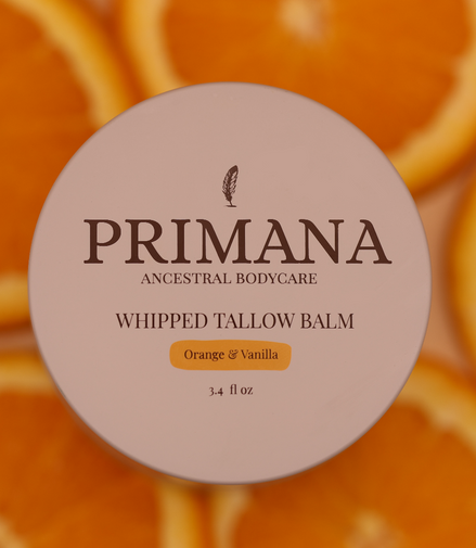 Whipped Tallow Balm - Orange & Vanilla