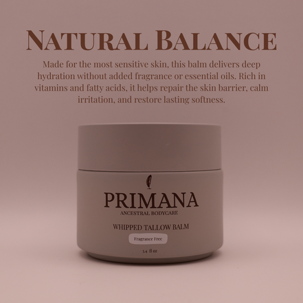 Whipped Tallow Balm - Fragrance Free