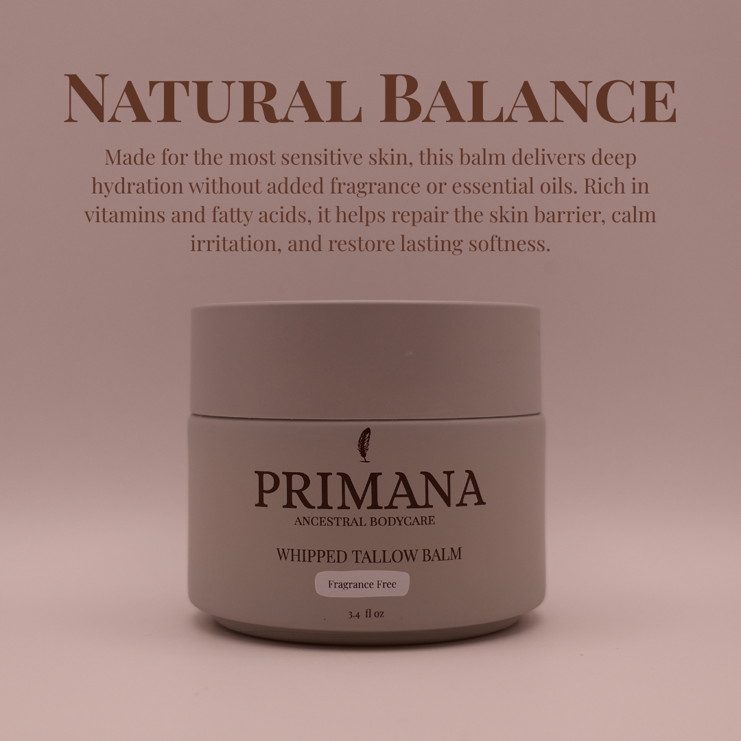 Whipped Tallow Balm - Fragrance Free